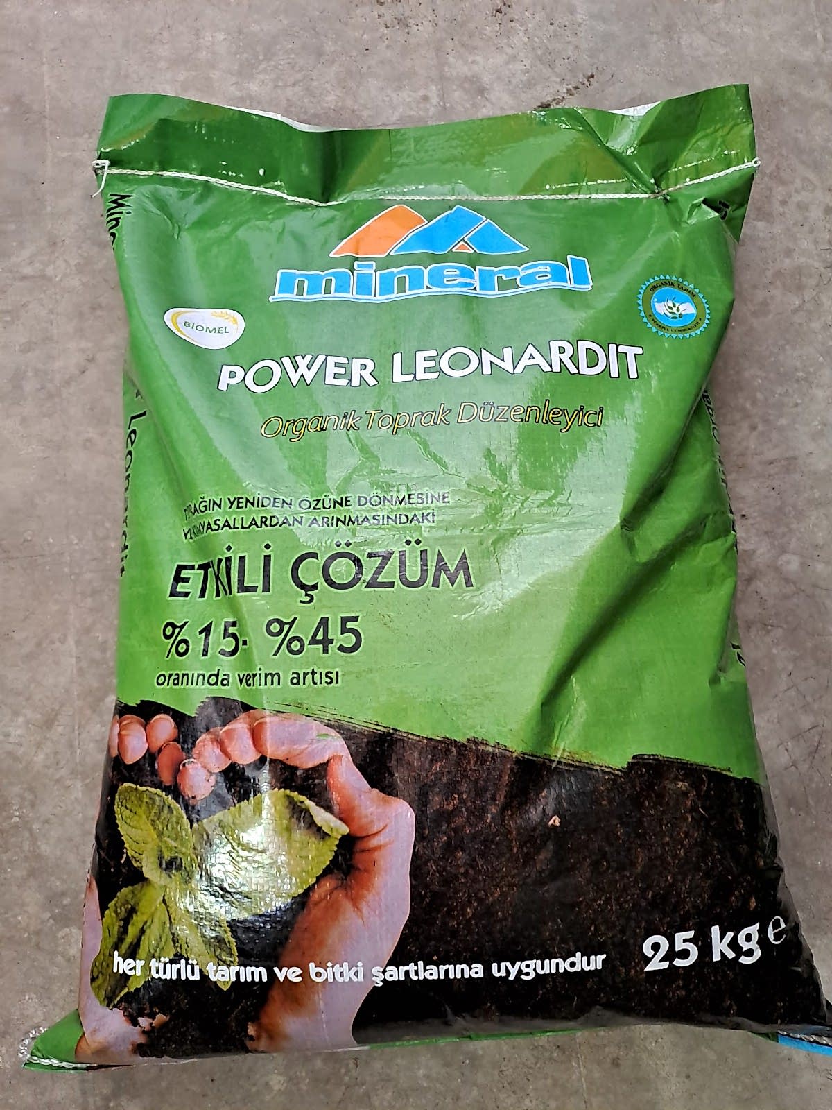 Leonardit - Organik Toprak Düzenleyici Ve Organik Gübre