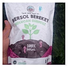 1 Kg Organik Solucan Gübresi