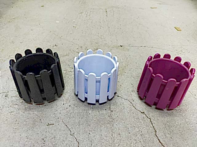 İstanbul Balkon Saksı Yuvarlak/6,6 Lt